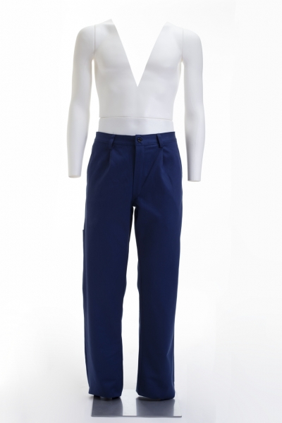 PANTALONE BLUE CON BOTTONE